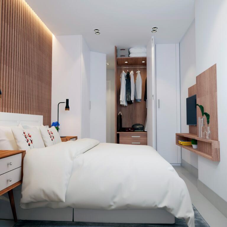 Apartamento com 1 quarto e 48 m² em Boqueirão, Praia Grande